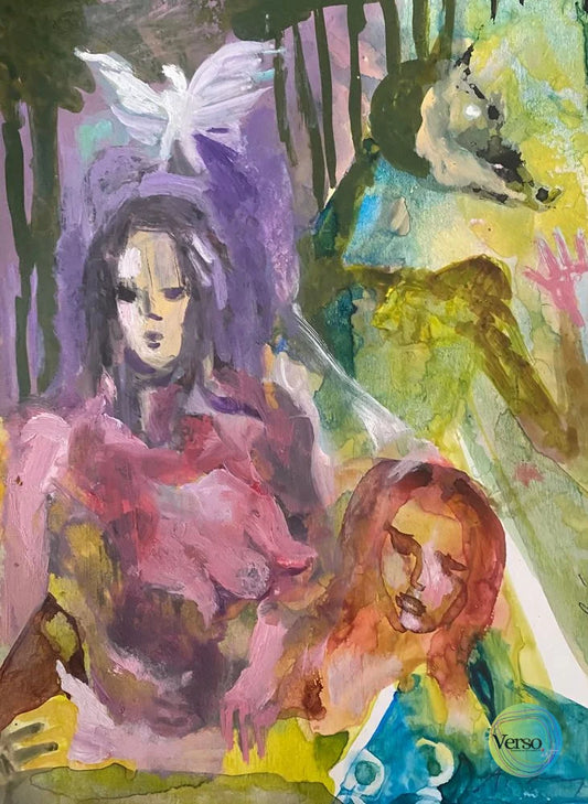 2022 - g 22 x 28 cm / Mixed / Unframed, shipped in roll