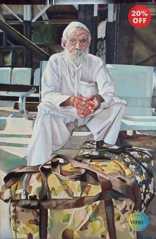 A Wait That Never Ends 24 x 36 inch / Oil / Unframed, shipped in a roll