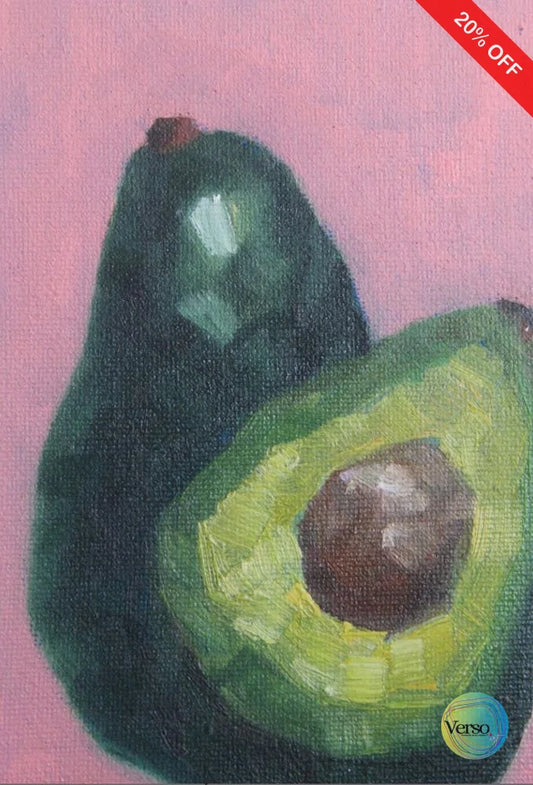 Aguacate 15 x 20 cm / Oil / Unframed, shipped in roll