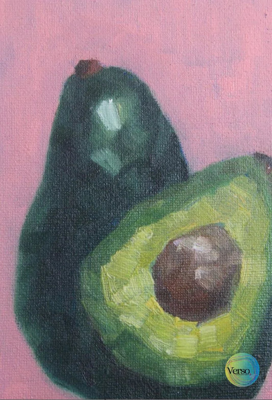 Aguacate 15 x 20 cm / Oil / Unframed, shipped in roll