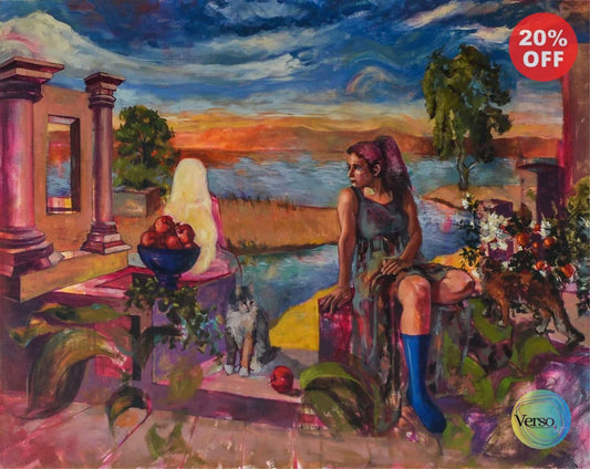 Air- Series 1 190 x 150 cm / Oil / Unframed, shipped in roll