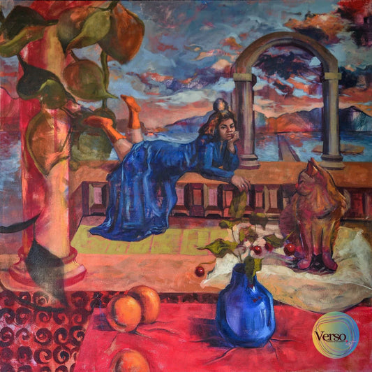 Air- Series 2 150 x 150 cm / Oil / Unframed, shipped in roll