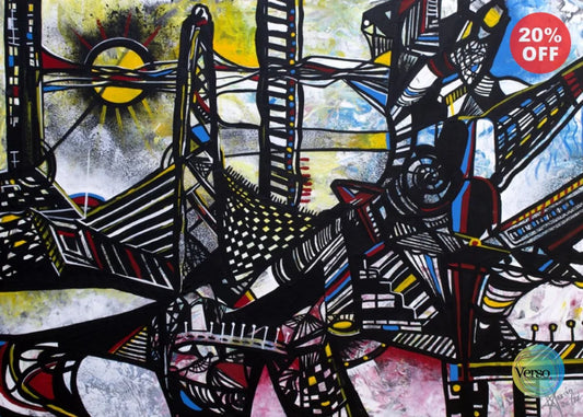 Albedrio 50 x 70 cm / Acrylic / Unframed, shipped in roll