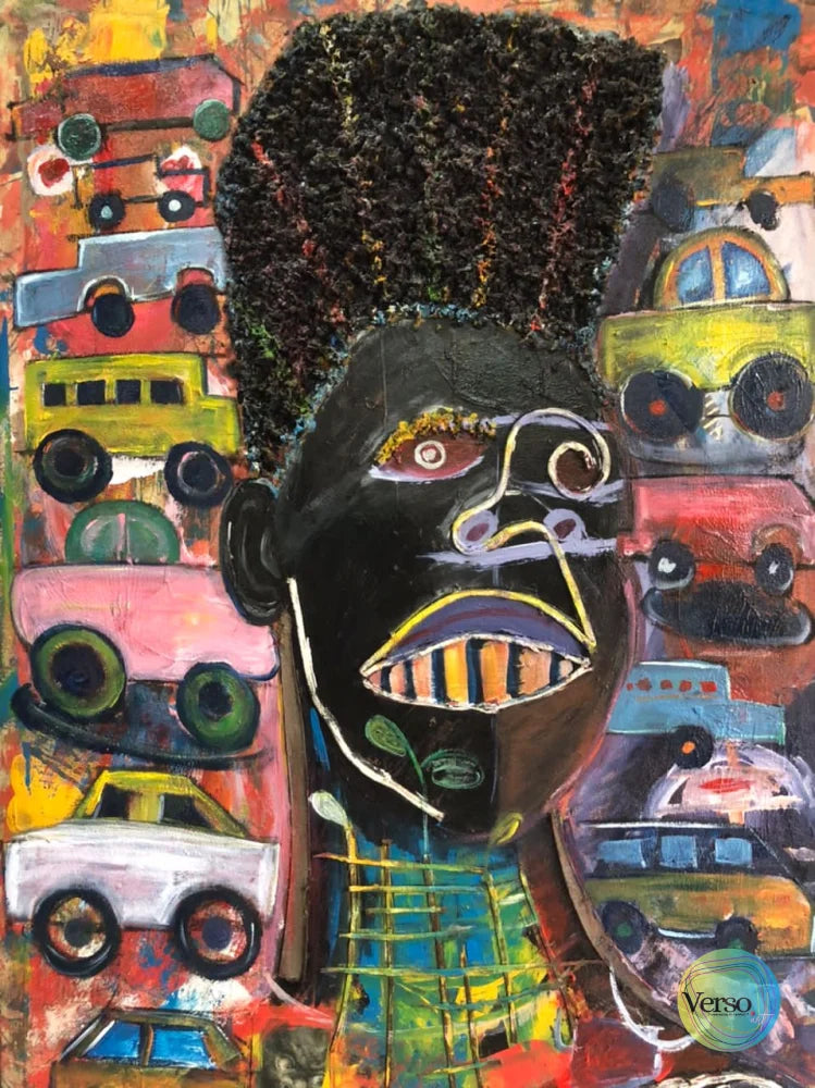 Amigo 93 x 61 cm / Acrylic / Unframed, shipped in roll