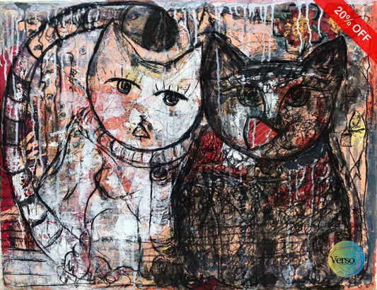 Black and White 90 x 70 cm / Mixed / Unframed, shipped in a roll