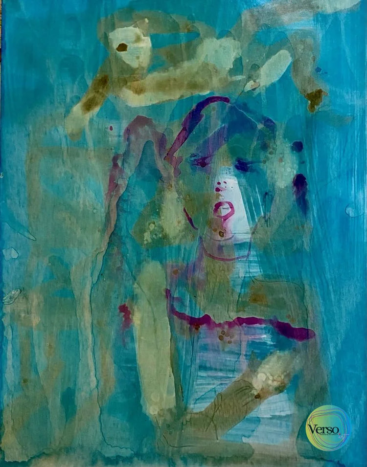 Blue Angel 22 x 28 cm / Mixed / Unframed, shipped in roll