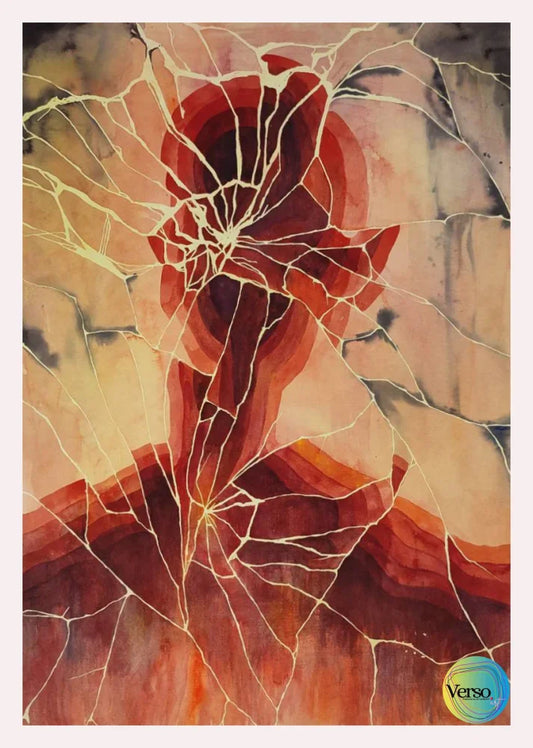 Breaking Point 59.4 x 84.1 cm / Watercolor / Unframed, shipped in roll