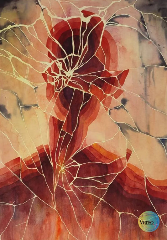 Breaking Point 59.4 x 84.1 cm / Watercolor / Unframed, shipped in a roll