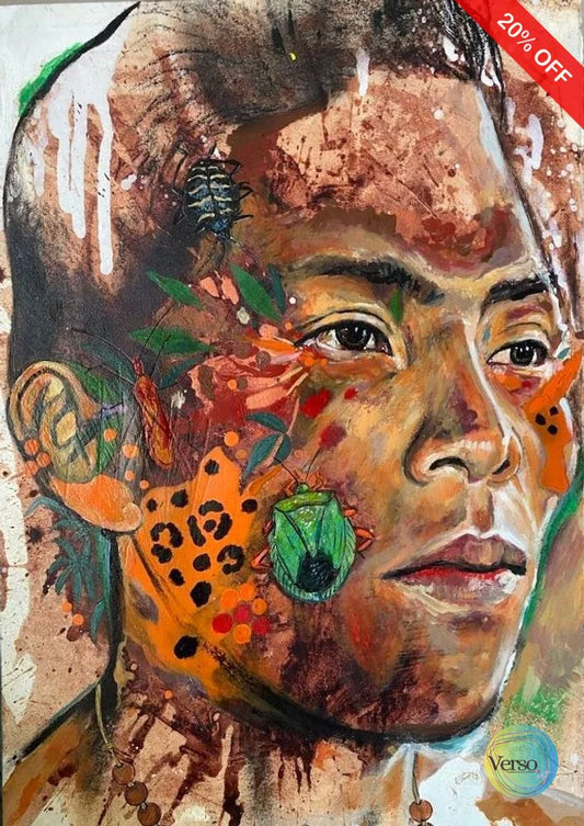 Canyiru 34 x 49 cm / Acrylic / Unframed, shipped in roll