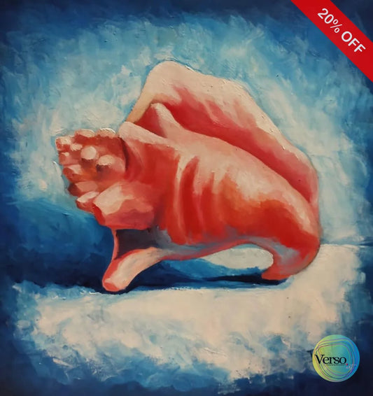 Caracola 20 x 20 cm / Oil / Unframed, shipped in roll