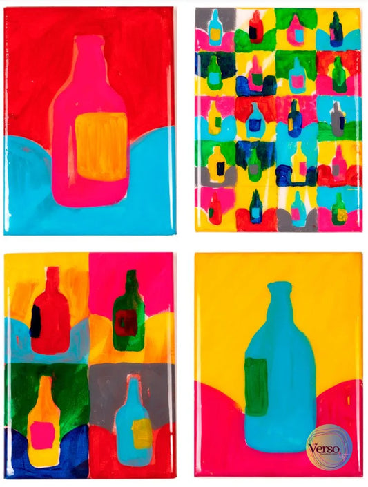 Color 20 x 15 cm / Acrylic / Unframed, shipped in roll