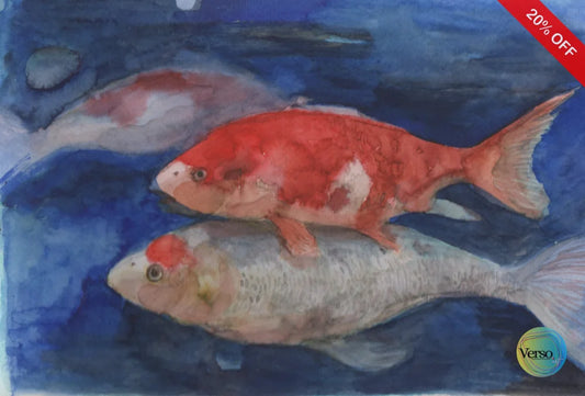 Compañia 25 x 17 cm / Watercolor / Unframed, shipped in roll