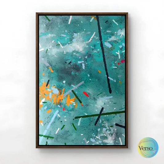 Continuum - 40 x 60 cm / Mixed / Framed, shipped flat