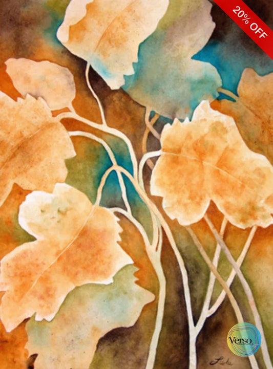 Dancing at dawn 47 x 61 cm / Watercolor / Unframed, shipped in roll