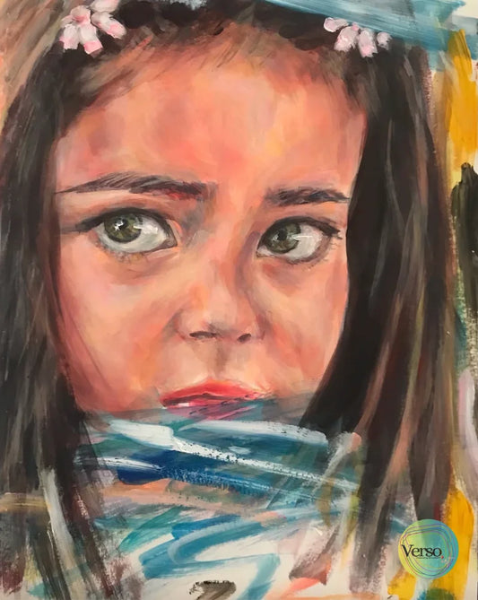 Detalle/Close up 21 x 29 cm / Acrylic / Unframed, shipped flat