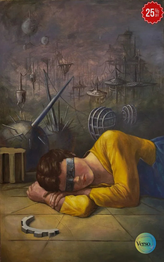 Dystopia 100 x 160 cm / Oil / Unframed, shipped in roll