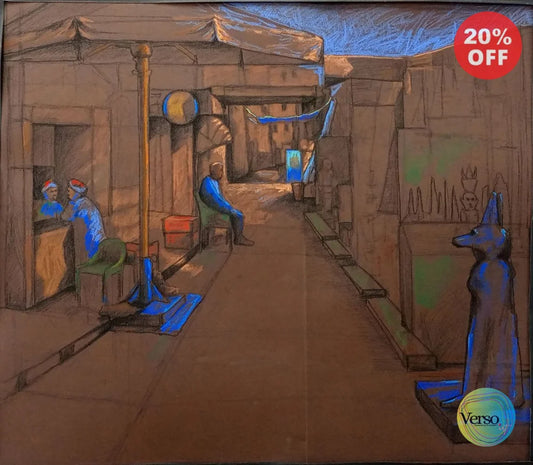 Egypt 70 x 50 cm / Pastel / Unframed, shipped in roll
