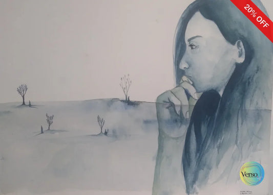 Empat Tanaman Kesadaran (The Four Plants of Consciousness) 40 x 30 cm / Watercolor / Unframed, shipped in roll