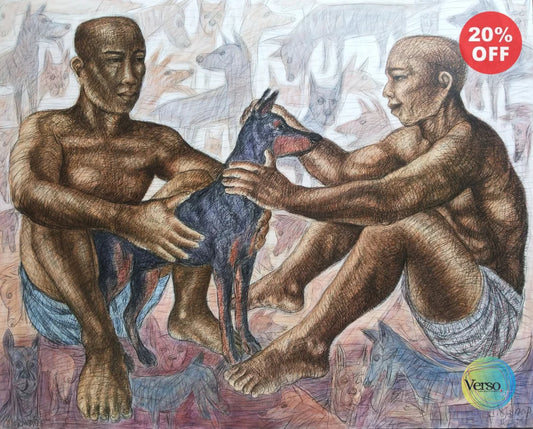 Enjoy Life - 145 x 80 cm / Mixed / Unframed, shipped in a roll