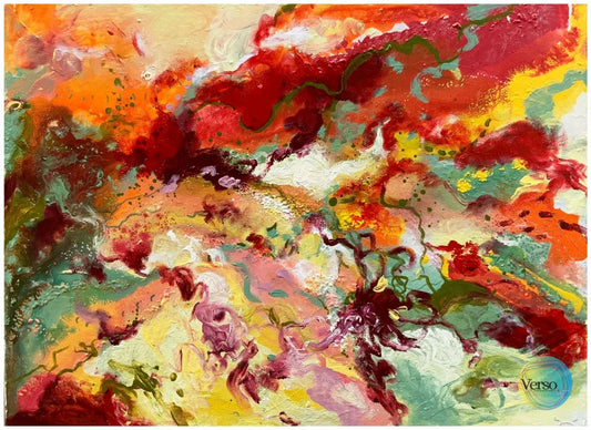 Fantasy - 80 x 60 cm / Acrylic / Unframed, shipped in a roll