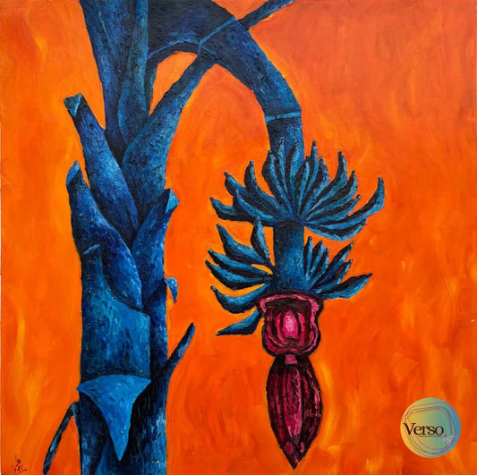 Fruits of life - 36 x 36 inch / Oil / Unframed, shipped in a roll