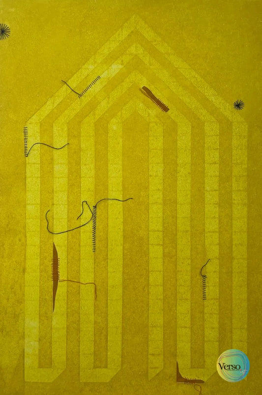 Ghar 22 x 30 inch / Print / Unframed, shipped in a roll