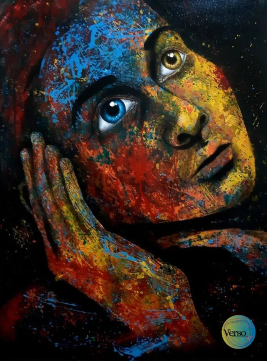 Hope 60 x 80 cm / Acrylic / Unframed, shipped in a roll