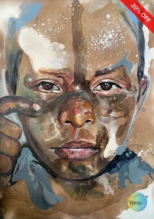 Huito 30 x 50 cm / Acrylic / Unframed, shipped in roll