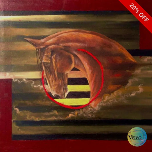 Impression 24 x 24 inch / Oil / Unframed, shipped in roll