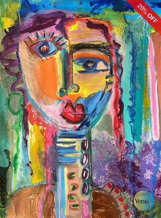 Jacaranda 23 x 30 cm / Mixed / Unframed, shipped in roll