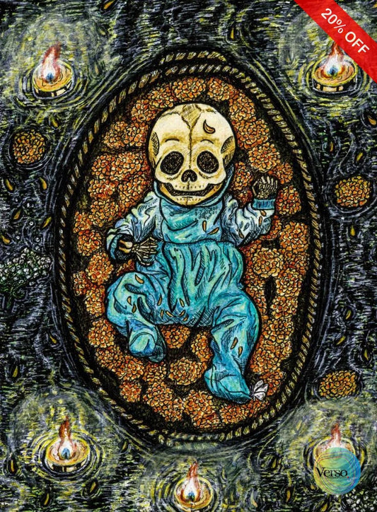 Just a little while in here 30.5 x 22.9 cm / Watercolor / Unframed, shipped in roll