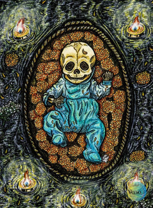 Just a little while in here 30.5 x 22.9 cm / Watercolor / Unframed, shipped in roll