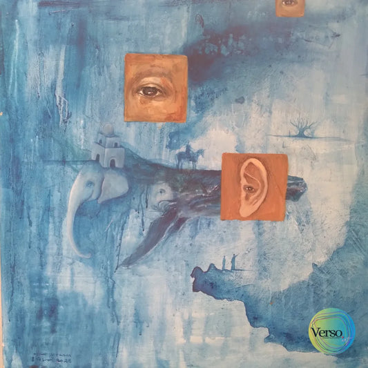 Kepekaan (The Sensitivity) 59.5 x 59.5 cm / Acrylic / Unframed, shipped flat