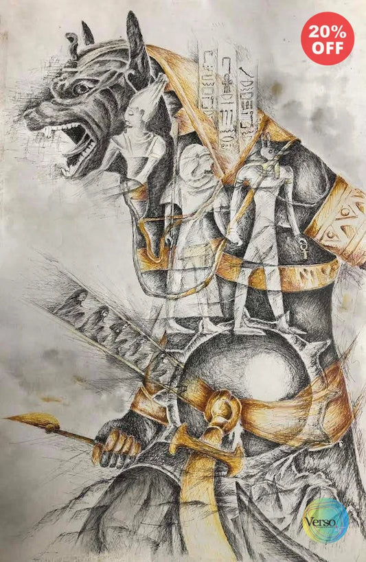 Kings of Egypt 42 x 58 cm / Watercolor / Unframed, shipped in roll