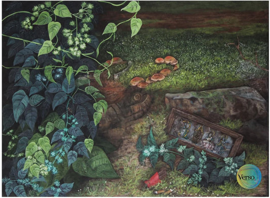 Landscape I 39 x 28 inch / Acrylic / Unframed, shipped in a roll