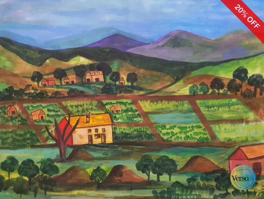 Landscape II 30 x 22 cm / Watercolor / Unframed, shipped in a roll