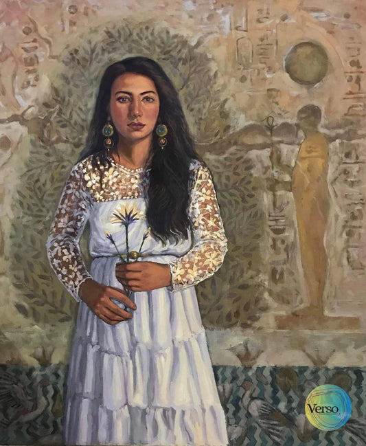 Life tree - 120 x 140 cm / Oil / Unframed, shipped in a roll