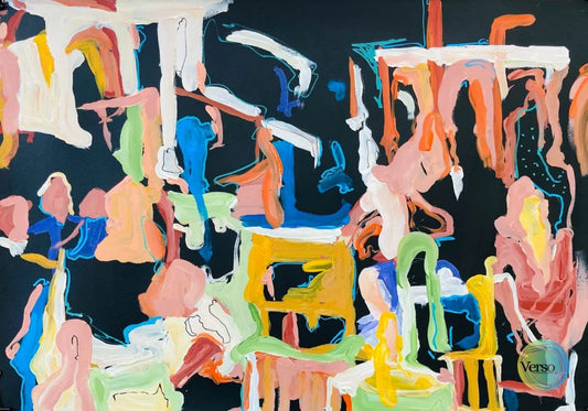 Lovelife 56 x 38 cm / Acrylic / Unframed, shipped in roll