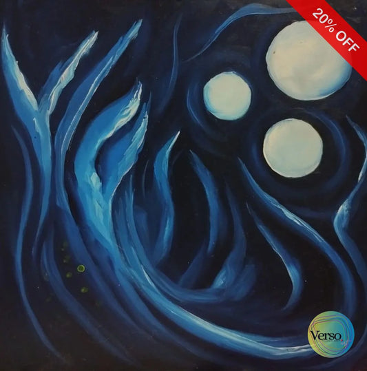 Luces de olvido 20 x 20 cm / Oil / Unframed, shipped in roll