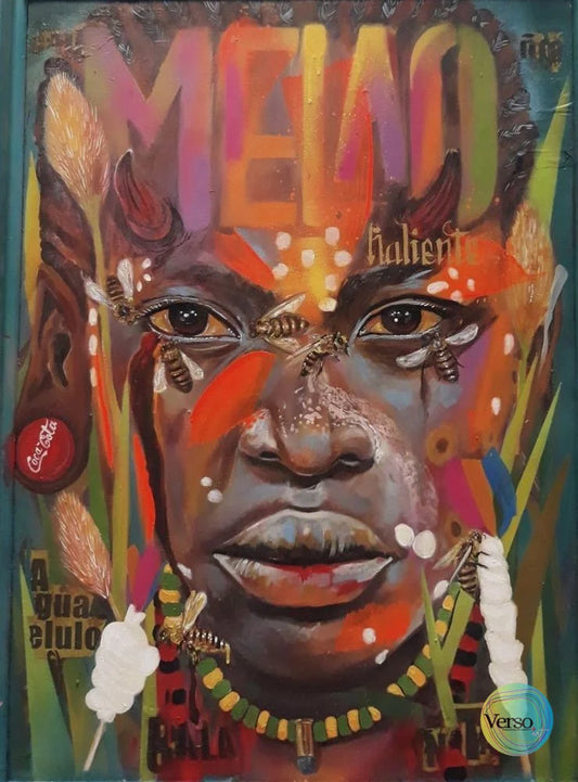 Melao Kaliente 70 x 100 cm / Acrylic / Unframed, shipped in a roll