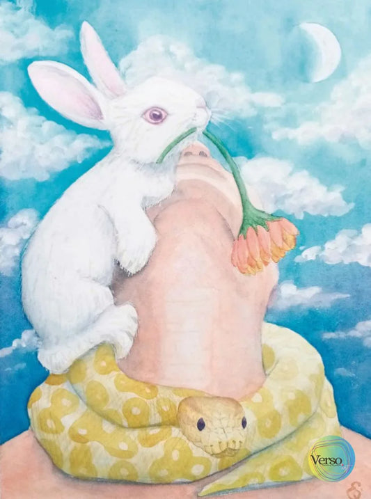 Mente Reflexiva 21 x 28 cm / Acrylic / Unframed, shipped in roll