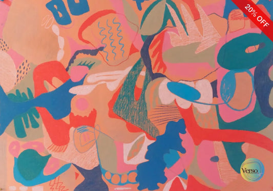 Mind’s noise 102 x 72 cm / Mixed / Unframed, shipped in roll