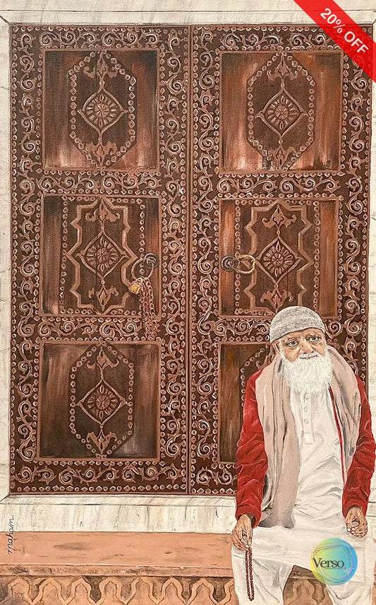 Mirza Sahab 36 x 48 cm / Acrylic / Unframed, shipped in roll