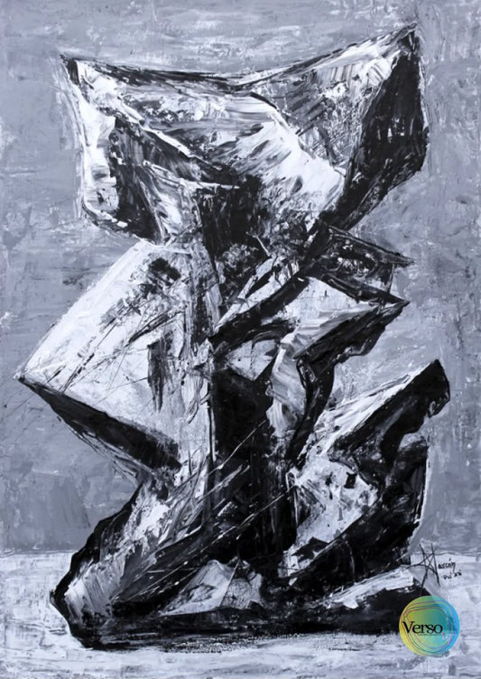 Monolito 50 x 70 cm / Acrylic / Unframed, shipped in roll