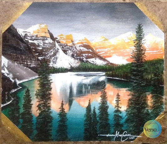 Moraine 24 x 18 inch / Acrylic / Unframed, shipped in roll