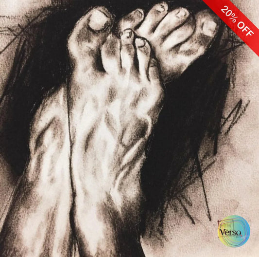 Ngidak Bumi 1 20 x 20 cm / Charcoal / Unframed, shipped in roll