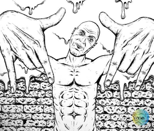 No te metas conmigo 28.7 x 24.5 cm / Pen & Ink / Unframed, shipped in roll