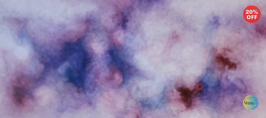 Nubulosarosa 100 x 50 cm / Acrylic / Unframed, shipped flat