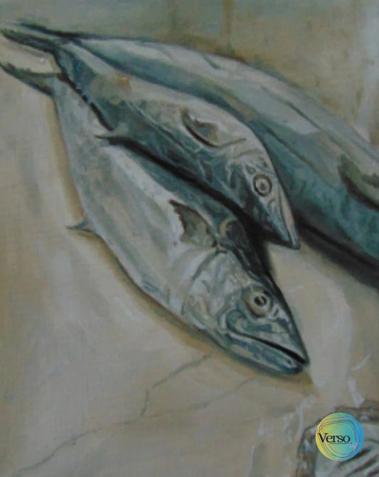 Pescadeía 20 x 25 cm / Oil / Unframed, shipped in roll