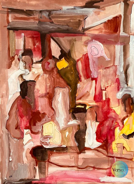 S/T 28 x 38 cm / Acrylic / Unframed, shipped in roll